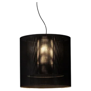Black Moaré LM Pendant Lamp by Antoni Arola