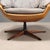 Vintage Leather and Fabric Armchairs, 1970s, Set of 2 For Sale - Image 6 of 11
