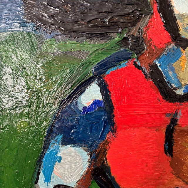 A.R. Seidel, Jannie, Oil on Linen, 1960s-1970s For Sale - Image 7 of 12