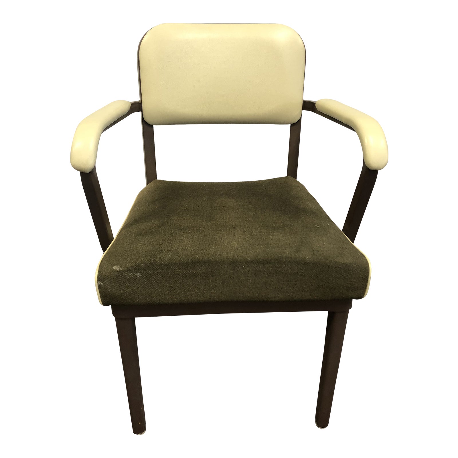 1970s Vintage Industrial Metal Office Chair Chairish