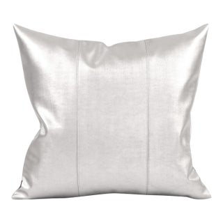20 x 20 Pillow Luxe Mercury For Sale