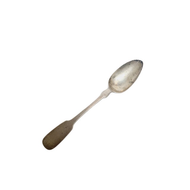 Classicist Silver Spoon, Germany, 1900s For Sale - Image 4 of 6