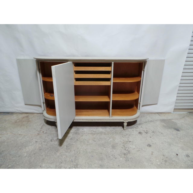 Gustavian (Swedish) Swedish Gustavian Style 3 Door Sideboard For Sale - Image 3 of 11