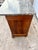 Brass French 19th Century Louis Philippe Burl Walnut Marble Top Commode For Sale - Image 8 of 12