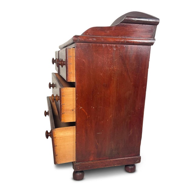 19th Century English Victorian Stained Country Dresser For Sale - Image 4 of 6