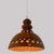 Brown Glazed Ceramic Pendant Lights, Germany, 1970s, Set of 3 For Sale - Image 11 of 15