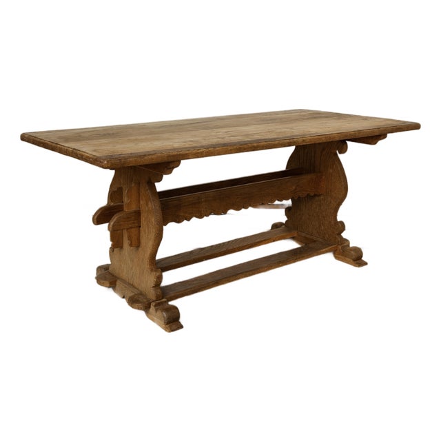 Danish Mid Century Modern Oak Coffee/Side Table For Sale