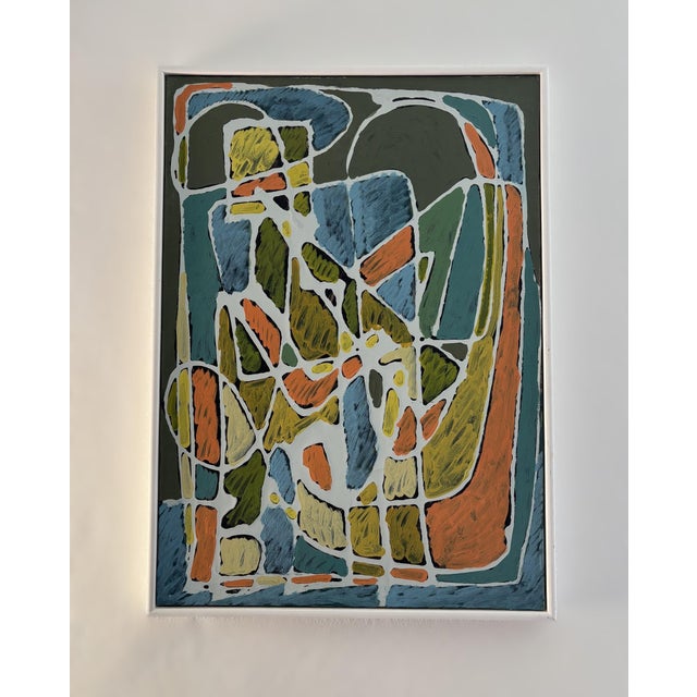 Francesco Magli (*1945), Abstract Painting, Pittura, Acrylic on Canvas, 1979, Italy For Sale - Image 4 of 12