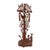 20th Century Folk Art Handmade Tramp Art Crucifix, 1890s For Sale - Image 3 of 18