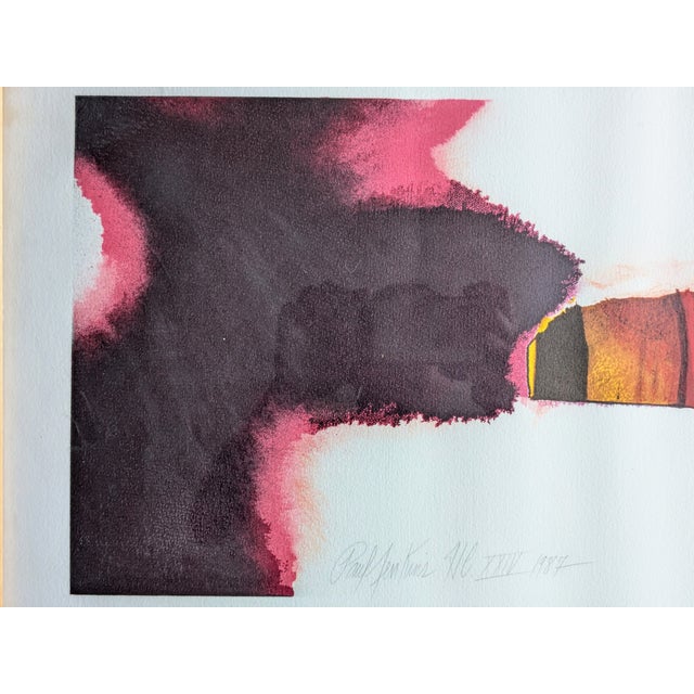 1980s Paul Jenkins, Variations de Couleurs, 1987, Original Color Lithograph For Sale - Image 5 of 11