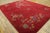 Art Deco 1920s Ruby Red Floral Antique Chinese Art Deco Carpet 9' X 12 Knotted Wool Rug For Sale - Image 3 of 10