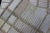 Gray Geometric Stripe Block Rug by Keivan Woven Arts, 3'0 X 5'0 For Sale - Image 9 of 10