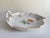 Leaf-Shaped Bowl with Floral Bouquet, Scattered Flowers and Gilt Rim from Meissen, 1990s For Sale - Image 11 of 11