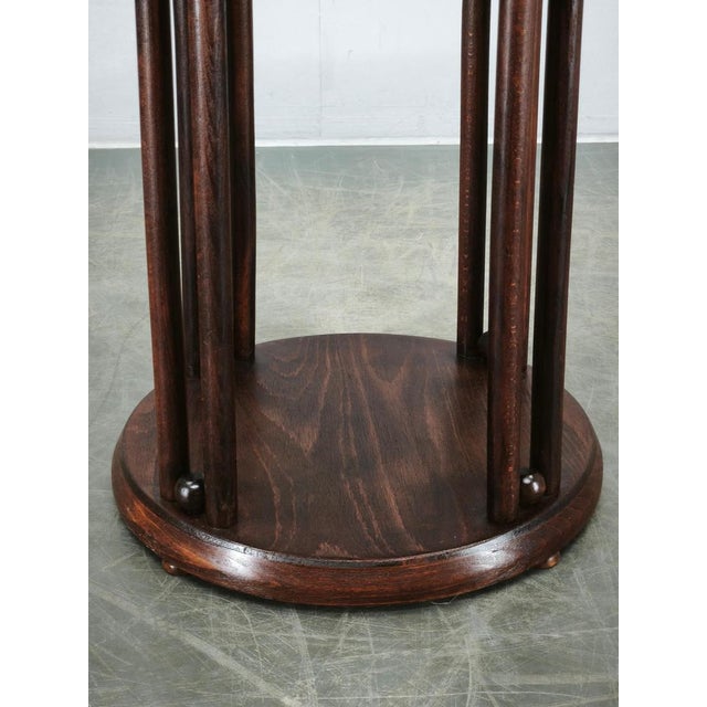 Wood Fledermaus Vienna Secession Bentwood Table, Austria, 1900 For Sale - Image 7 of 11