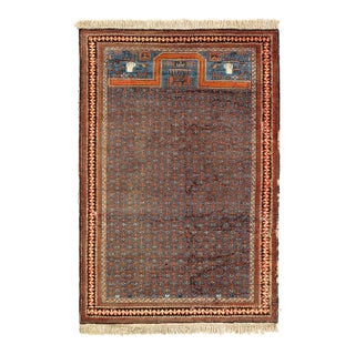 Pasargad DC Fine Hand Knotted Antique Senneh P Rug For Sale