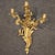 Gold Louis XV French Wall Lights in Gilded Bronze, 1950s, Set of 2 For Sale - Image 8 of 13