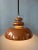 Mid-Century Space Age Anvia Brown Pendant Lamp For Sale - Image 3 of 11