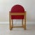 Red Set Six "Clyde's" Chairs by Peter Danko Circa 1980 For Sale - Image 8 of 11