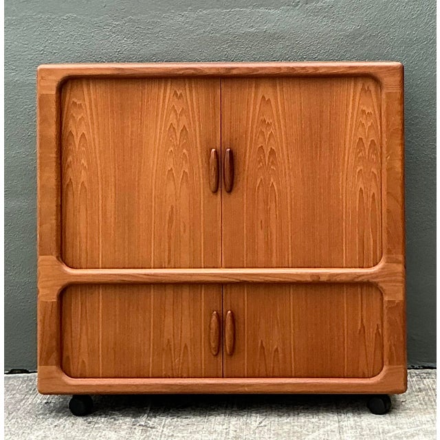 Vintage Danish Drylund Teak Sideboard Cabinet For Sale - Image 10 of 12