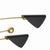 Metal Eclipse Mobile Chandelier, Blackened Brass and Natural Brass For Sale - Image 7 of 10