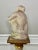 Victorian Antique Cement Garden Sculpture of a Woman in Thoughtful Pose For Sale - Image 3 of 12