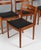 1970s Dining Chairs in Oak and Leather by Poul Volther for FDB, 1970s, Set of 5 For Sale - Image 5 of 8