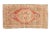 Vintage Distressed Oushak Rug Mat Runner - 1'9" X 3'3" For Sale In New York - Image 6 of 6