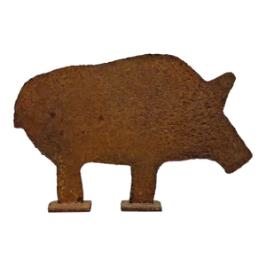 20th Century Italian Wild Boar Hunting Target