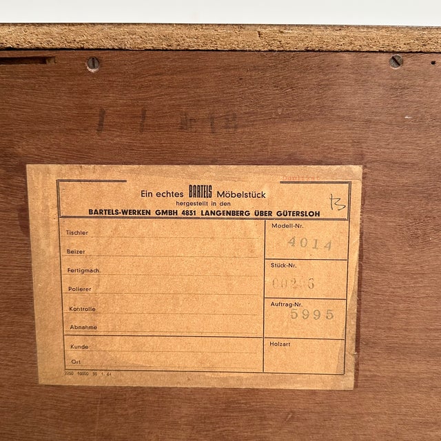 Vintage Sideboard from Bartels, 1960s For Sale - Image 13 of 14