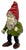 1920s Hard to Find Unusual Model Antique American Cast Iron Figurative Standing Gnome Doorstop - Circa 1920s For Sale - Image 5 of 18