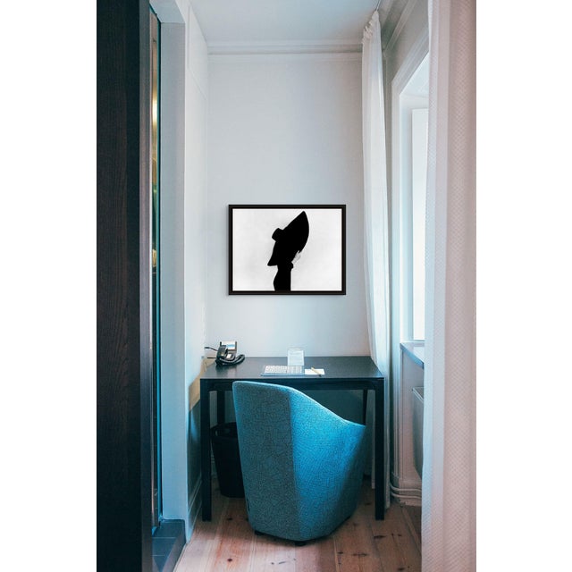 Wood "A Study of Form, No. 1" Contemporary Photograph on Silver Metallic Canvas, Size 0 For Sale - Image 7 of 10