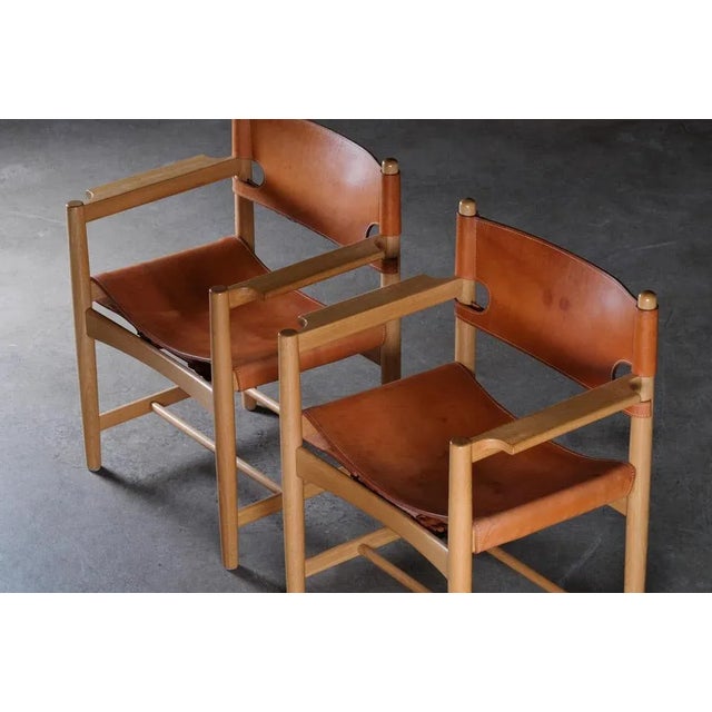Børge Mogensen Set of Armchairs Model 3238 attributed to Børge Mogensen, 1960s For Sale - Image 4 of 10