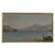 A lake landscape in oil on canvas, attributed to David Johnson and dated circa 1890. The painting depicts a broad expanse...