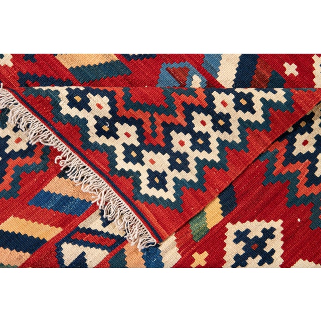 Contemporary 21st Century Contemporary Kilim Rug 7 '4'' X 10'. For Sale - Image 3 of 13