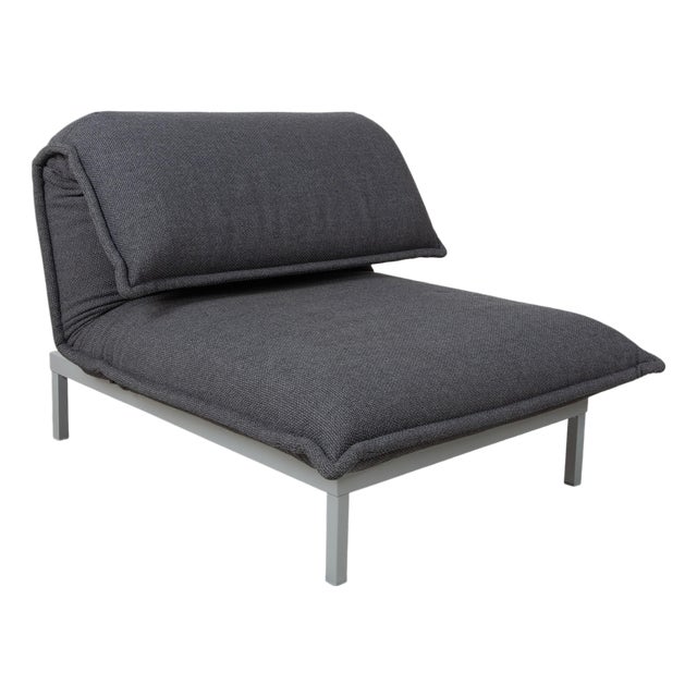 Grey Fabric Nova Armchair with Manual Function from Rolf Benz For Sale