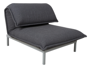 Grey Fabric Nova Armchair with Manual Function from Rolf Benz