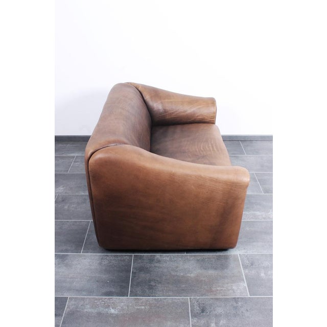 DS47 2-Seater Sofa in Leather from de Sede, 1970s For Sale - Image 9 of 18