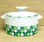 Made by Thomas, Germany, a porcelain soup tureen has a vibrant 1970's pop design with green and pink polka dots. Its round...