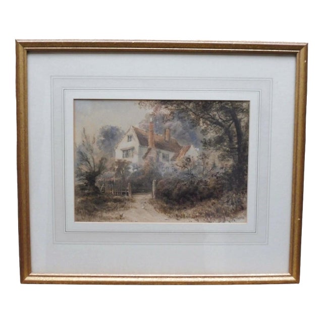 Charles William Sharpe, Southend Eltham, 1850, Watercolour For Sale