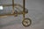 Neoclassical Brass and Glass Serving Trolley by Maison Jansen, 1960s For Sale - Image 8 of 9