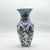 2020s Handmade Ceramic Vase (25cm) Traditional Turkish Floral Art – Faceted Hexagonal Body with Cobalt Blue Rumi Motifs For Sale - Image 5 of 8