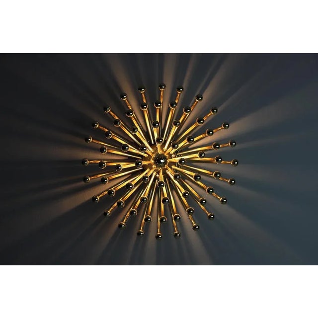 Pistillo Ceiling Lamp by Studio Tetrarch for Valenti Luce, 1969 For Sale - Image 4 of 13