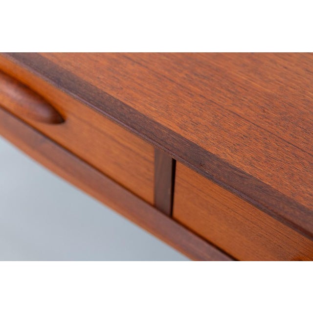 Danish Teak Sideboard with Three Drawers, 1960s For Sale - Image 13 of 18