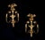 Antique Wall Sconces in Gilded and Carved Wood, France, 20th Century, Set of 2 For Sale - Image 4 of 4