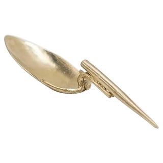 Brass Cochler Spoon by Raquel Vidal and Pedro Paz For Sale