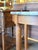 Vintage Louis XVI Style Round Marble Top Side Table With Lower Shelf For Sale - Image 4 of 8