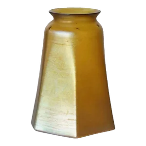 American Tiffany Art Glass Gold Favrile Lamp Shade