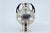 Silver Vase with Engraved Floral Motifs, in Good conditions.