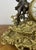 Vintage Style Brass Figurine Mantel Clock For Sale - Image 10 of 13