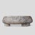 Contemporary Vintage Organic Modern Tessellated Stone Pedestal Stand For Sale - Image 3 of 11